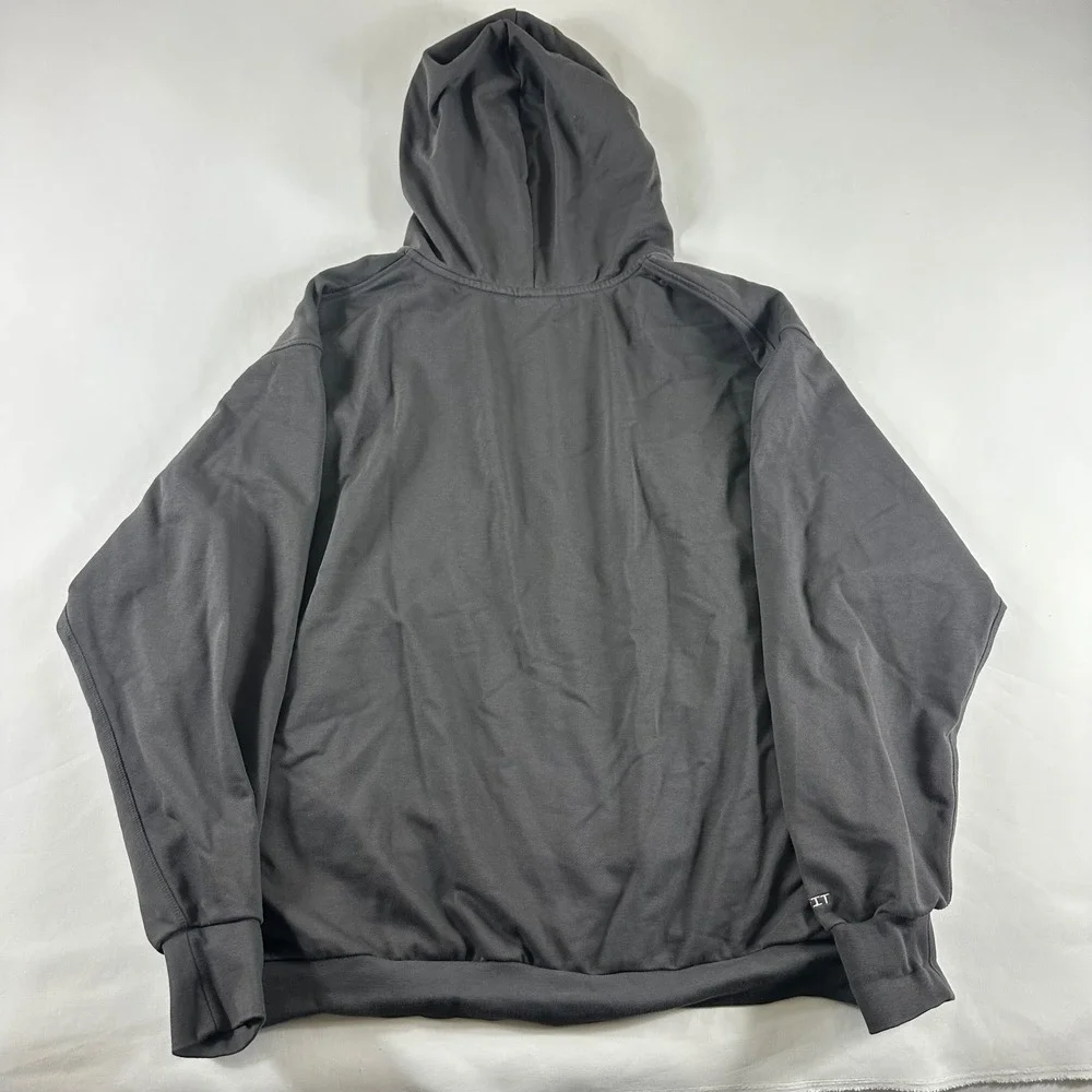 Nike MLB Chicago Cubs Dri-FIT Standard Issue Full Zip Hoodie Mens 3XL Gray Stain